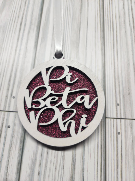 Pi Beta Phi Christmas Ornament