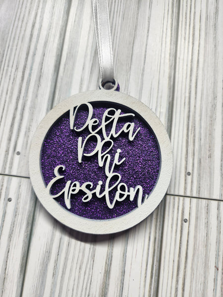 Delta Phi Epsilon Ornament