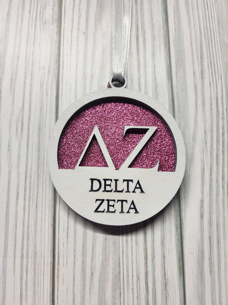 Delta Zeta Ornament