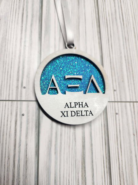 Alpha Xi Delta Ornament