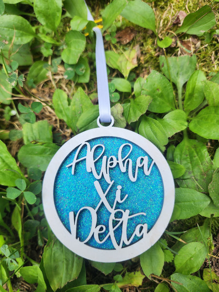 Alpha Xi Delta Ornament