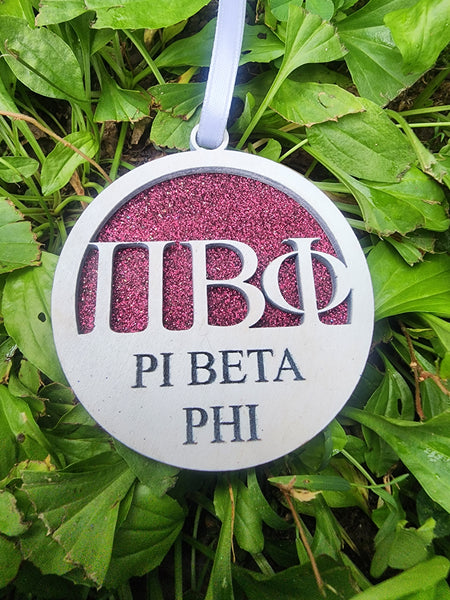 Pi Beta Phi Christmas Ornament