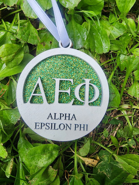 Alpha Epsilon Phi Christmas Ornament