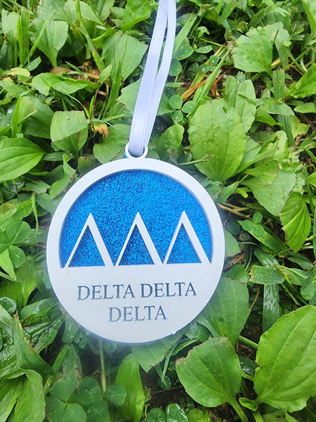 Delta Delta Delta Ornament
