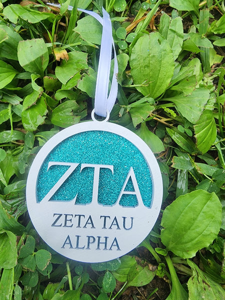 Zeta Tau Alpha Ornament
