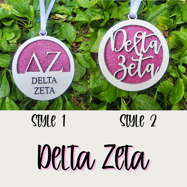 Delta Zeta Ornament