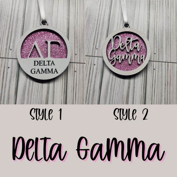 Delta Gamma Ornament