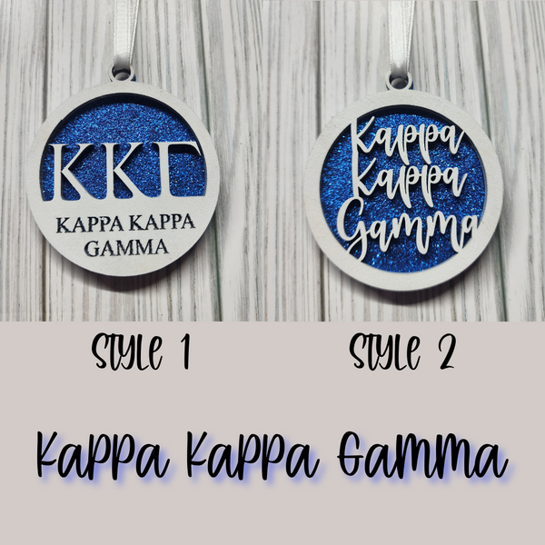 Kappa Kappa Gamma Ornament