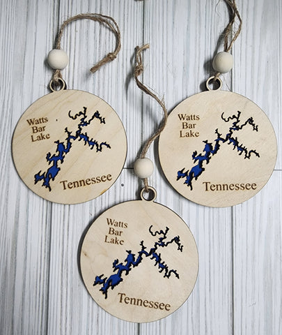 Watts Bar Lake Ornament