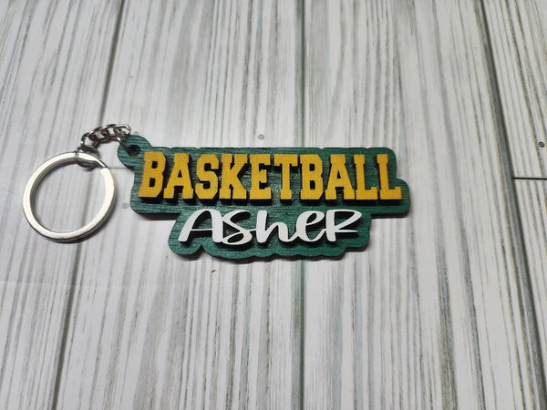 School Spirit Keychains