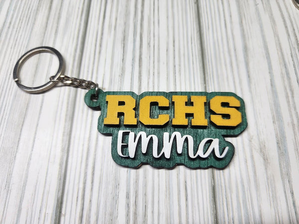 School Spirit Keychains