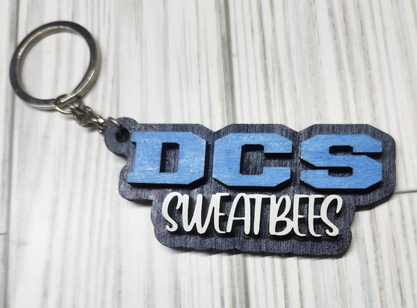 School Spirit Keychains