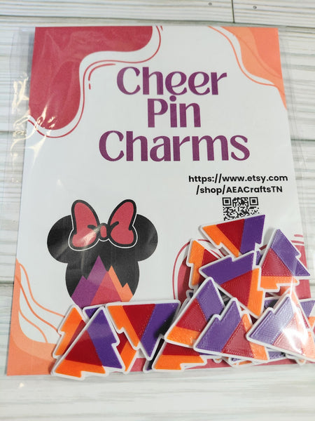 Cheer Pin Charms Summit