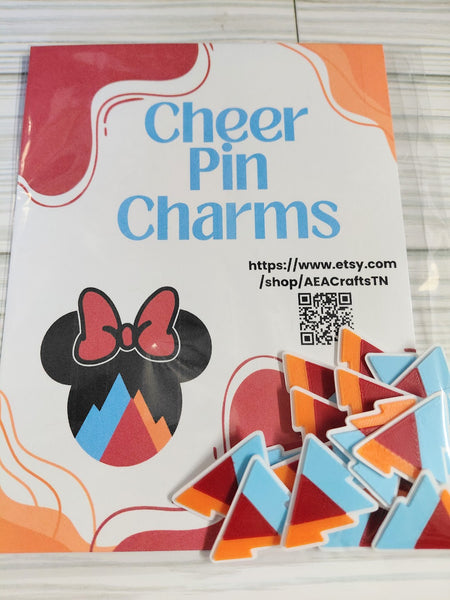 Cheer Pin Charms Summit