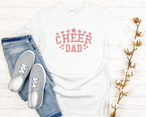 Cheer Dad Rhinestones