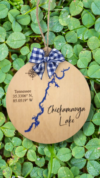 Chickamauga Lake Ornament