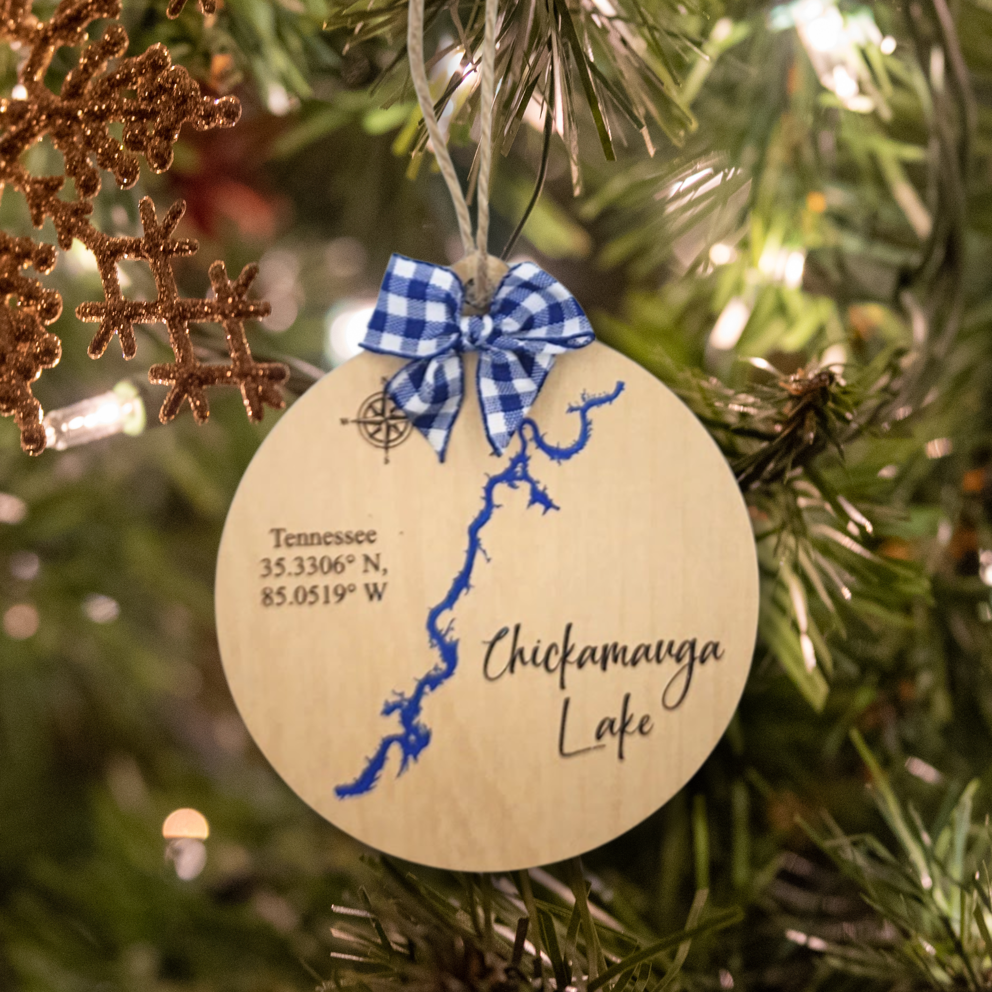Chickamauga Lake Ornament