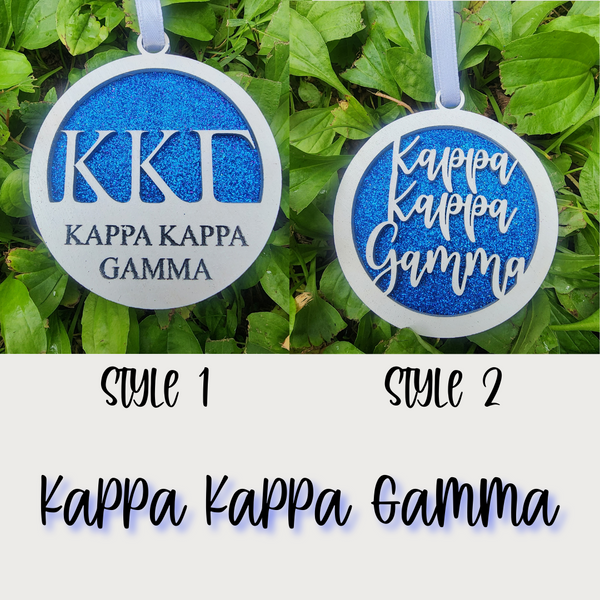Kappa Kappa Gamma Ornament