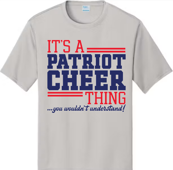 It's a Patriots Cheer Thing