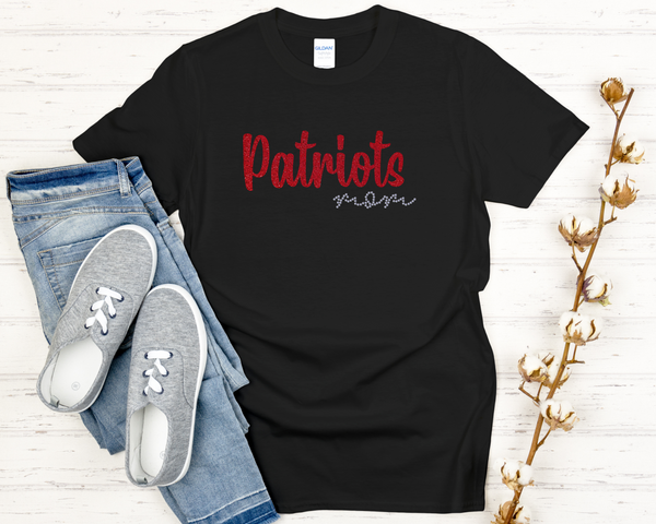 Patriots Mom Rhinestones