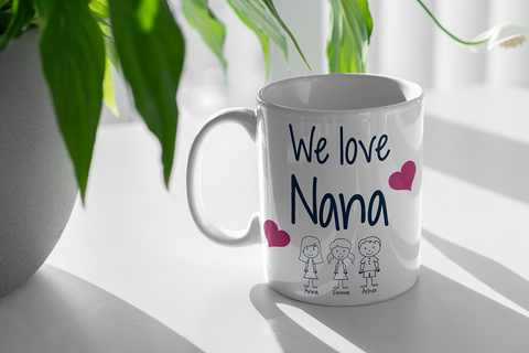 Stick Figure Mugs
